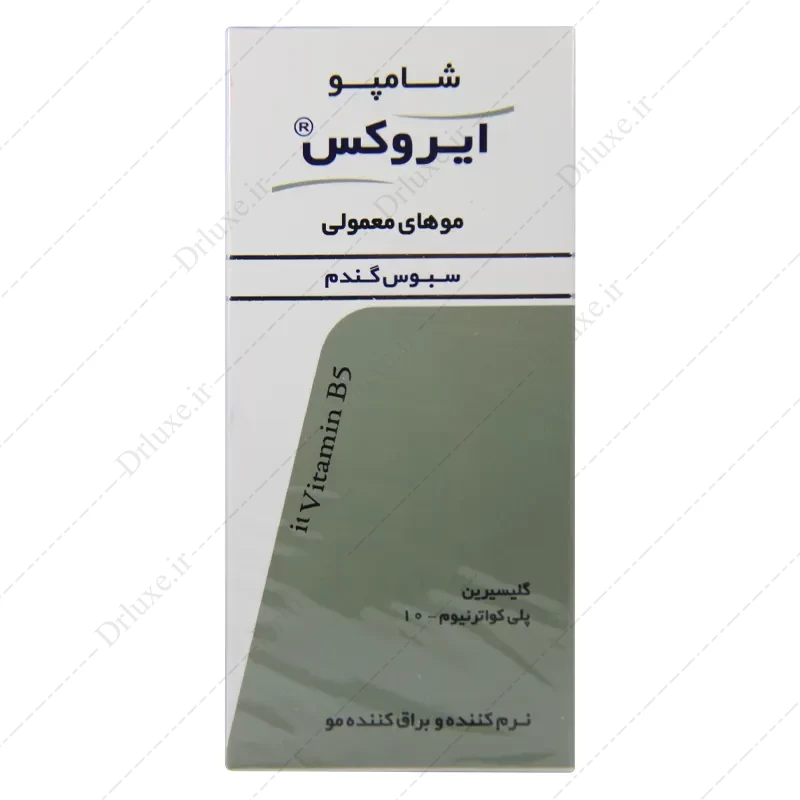 شامپو سبوس گندم مو‌ی معمولی ایروکس 200 گرم